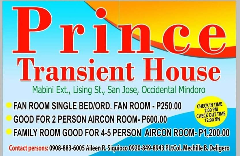 Prince Transient House San Jose  Exterior foto